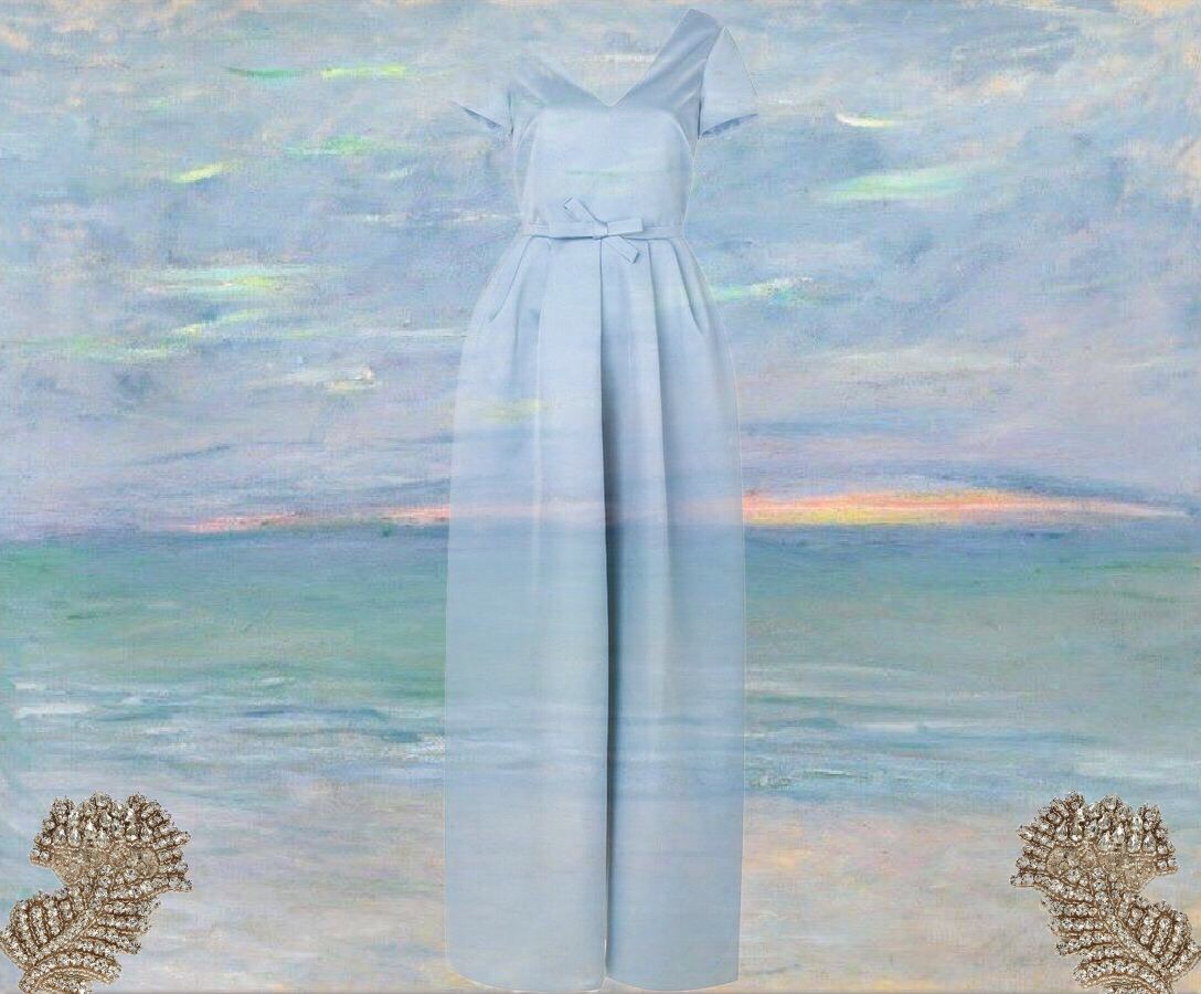 Éperdue de beauté devant l’horizon bleu