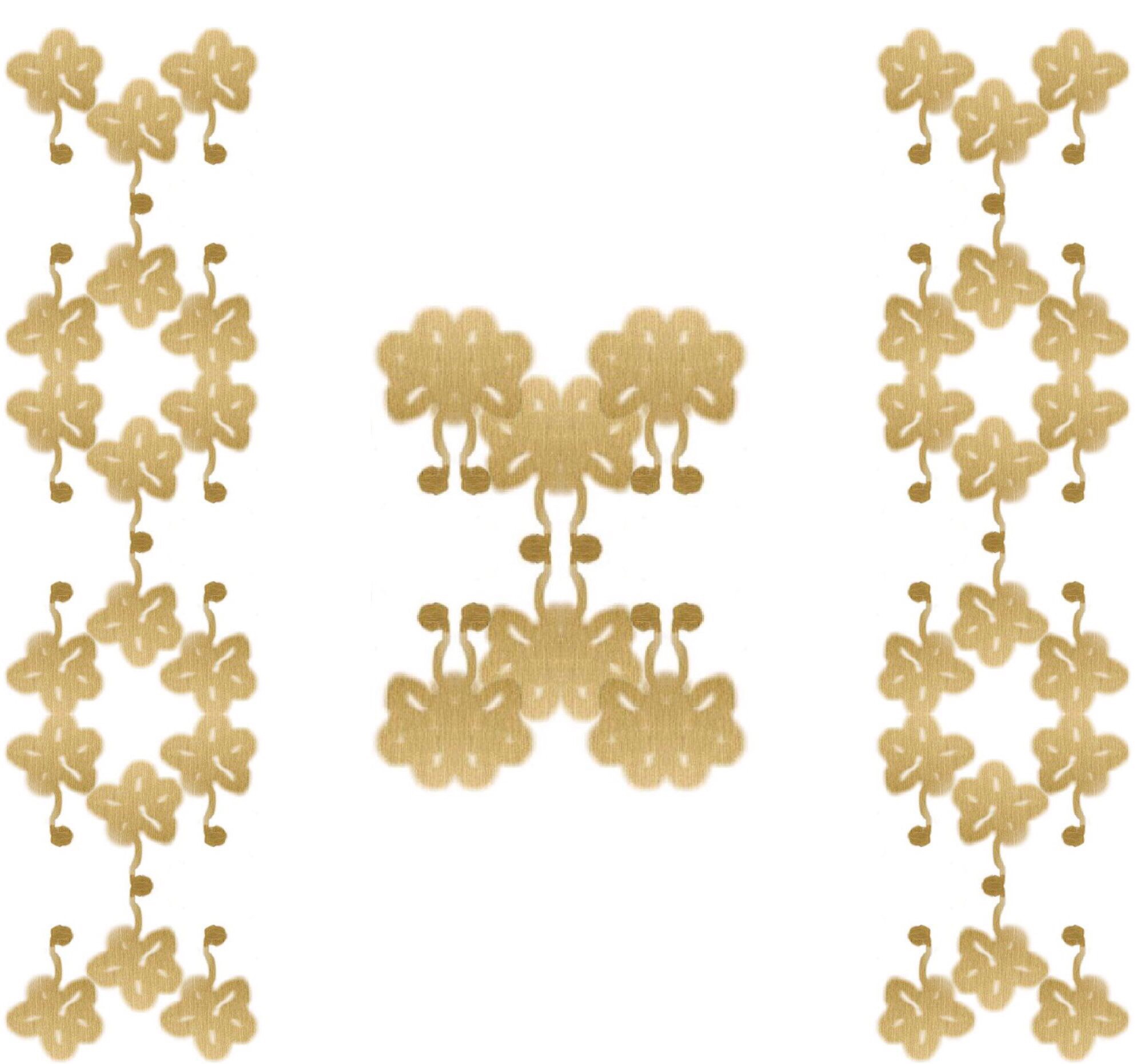 Golden flowers