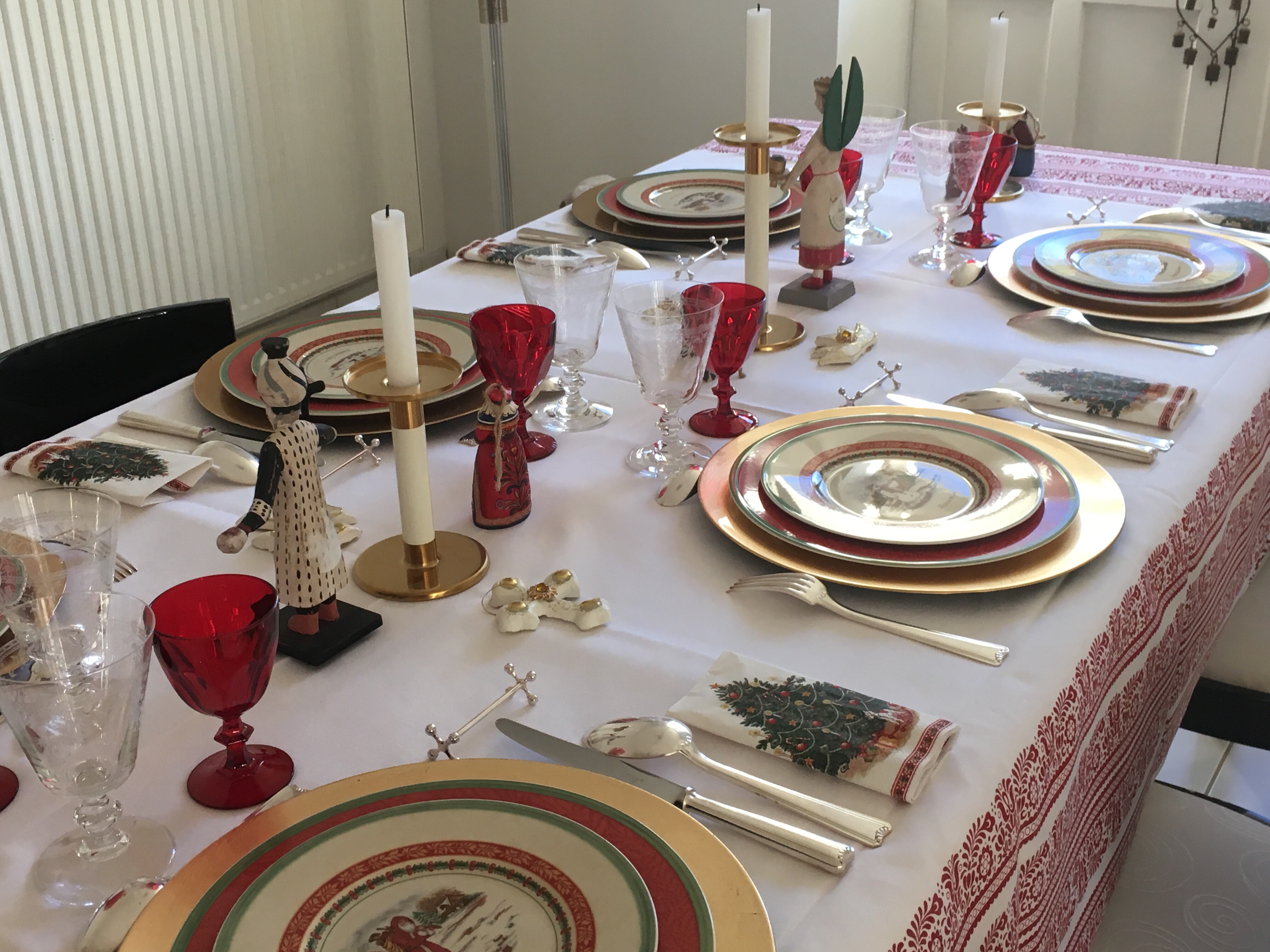 A Russian table for the Christmas Eve