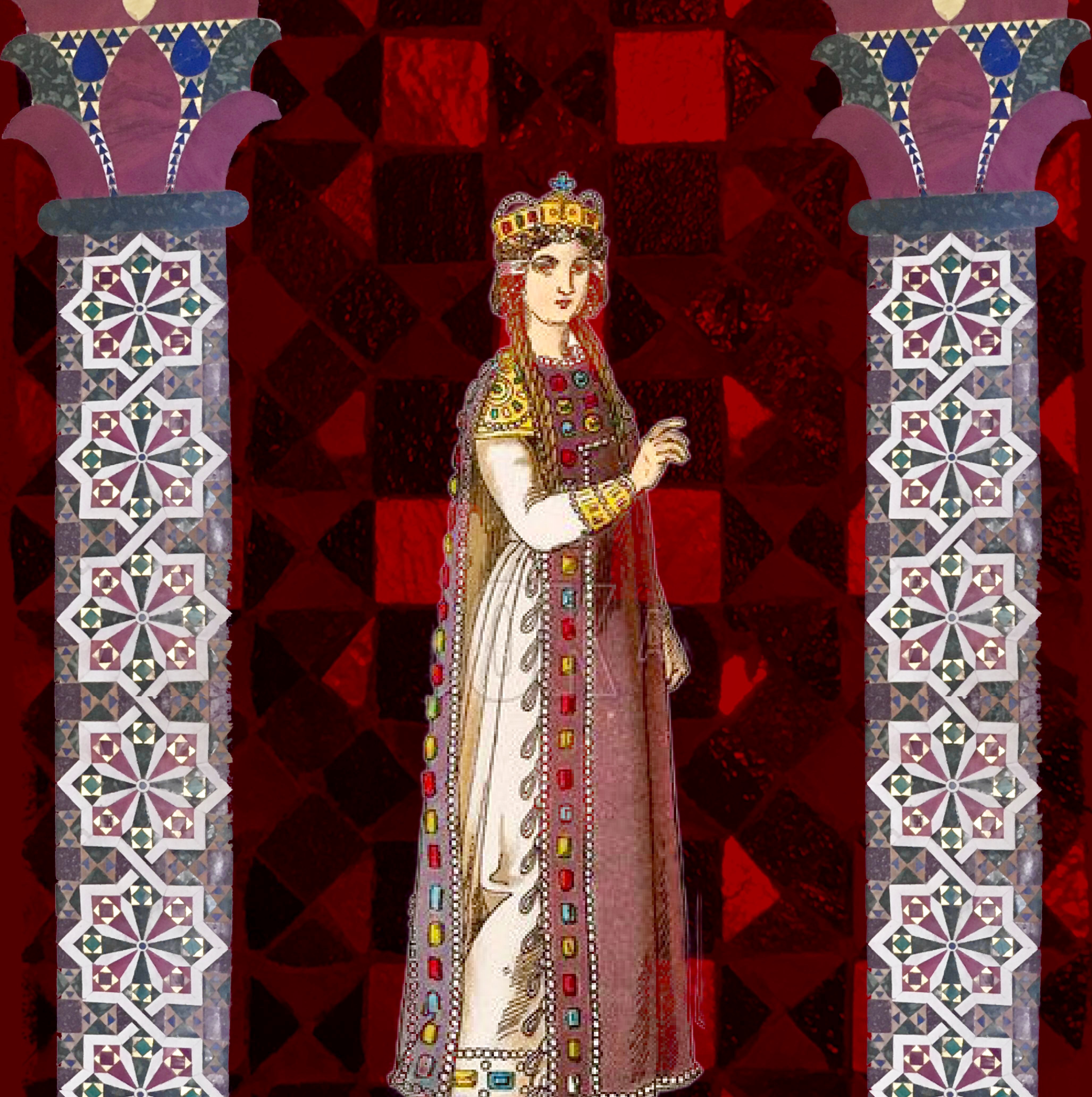 Une jeune femme Byzantine