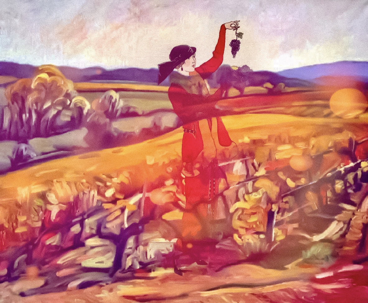 Se promener dans les vignes