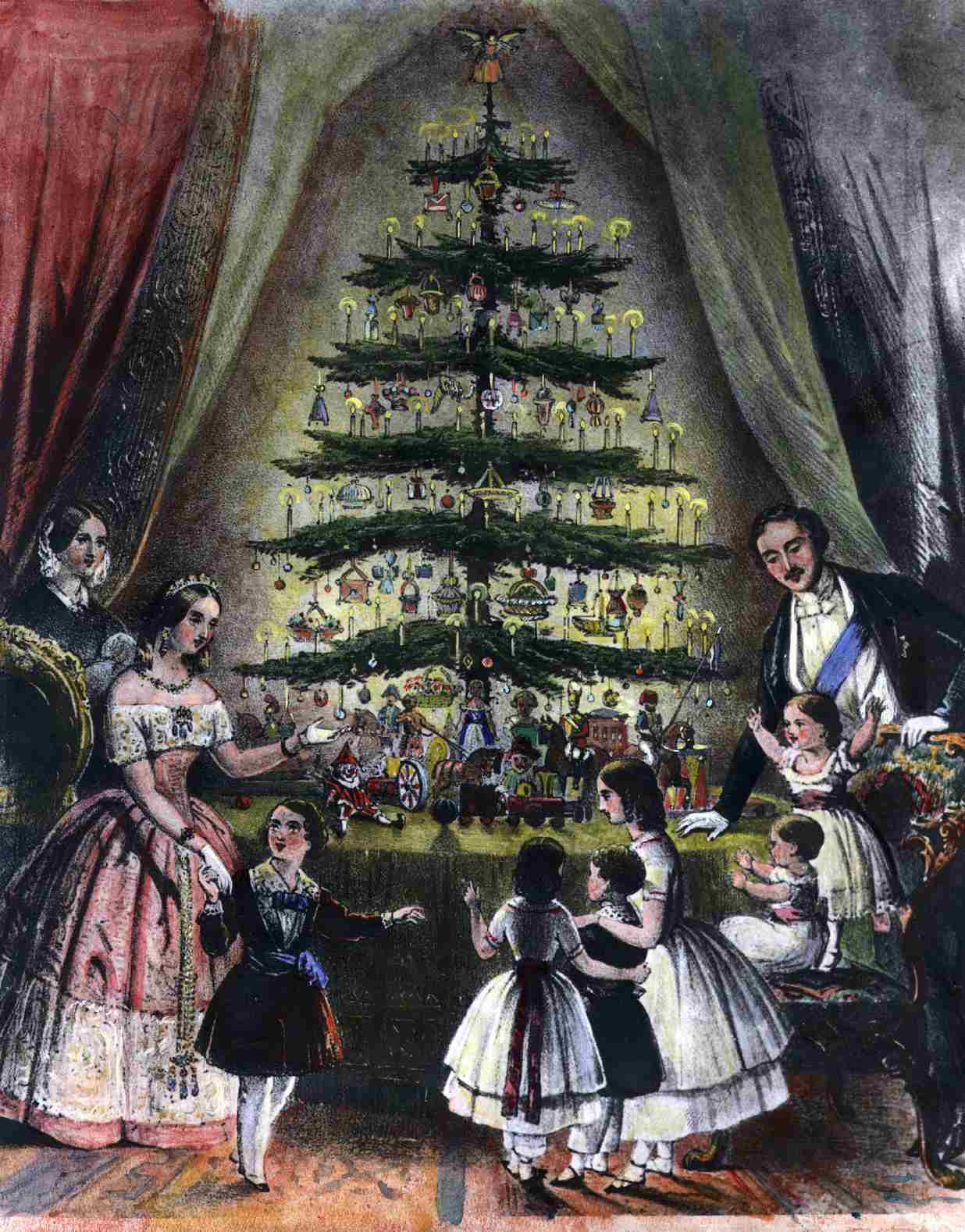 Vintage Christmas illustrations (3)