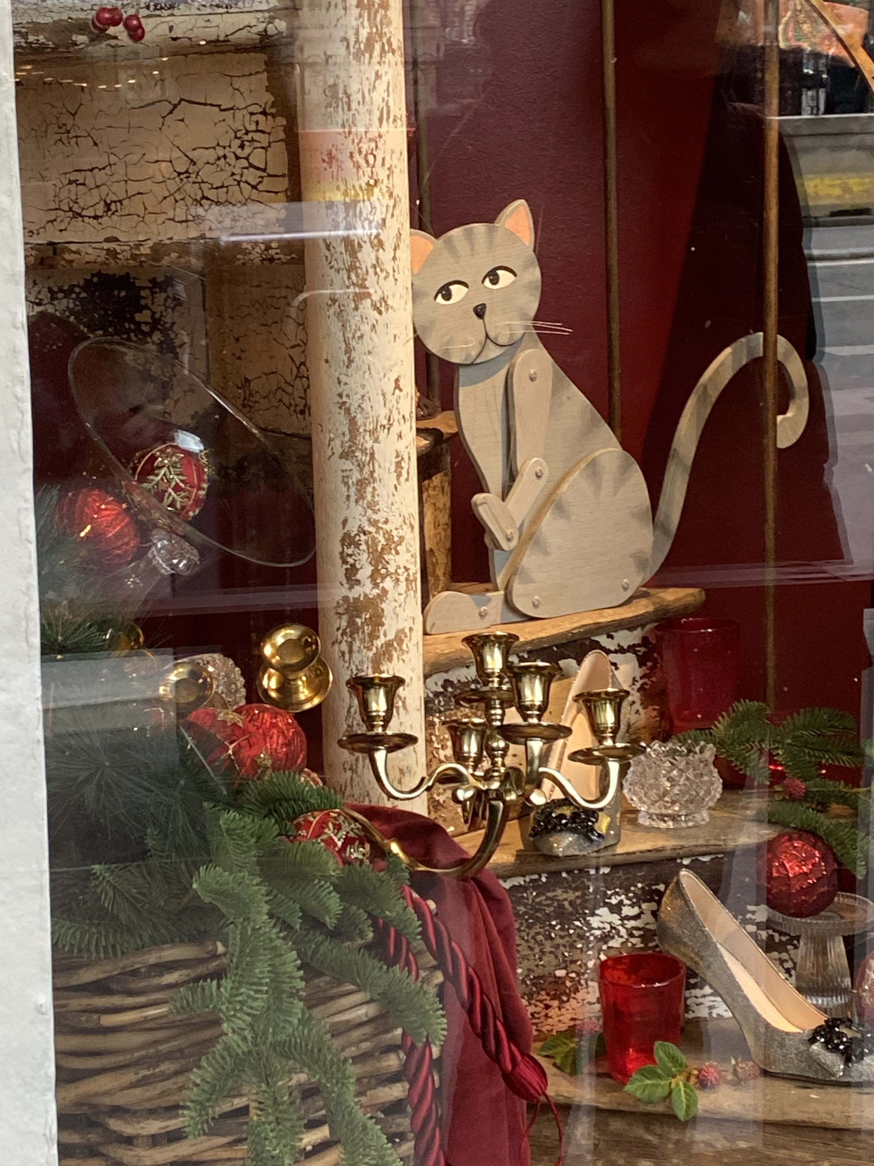 Christmas windows at the BHV in Paris