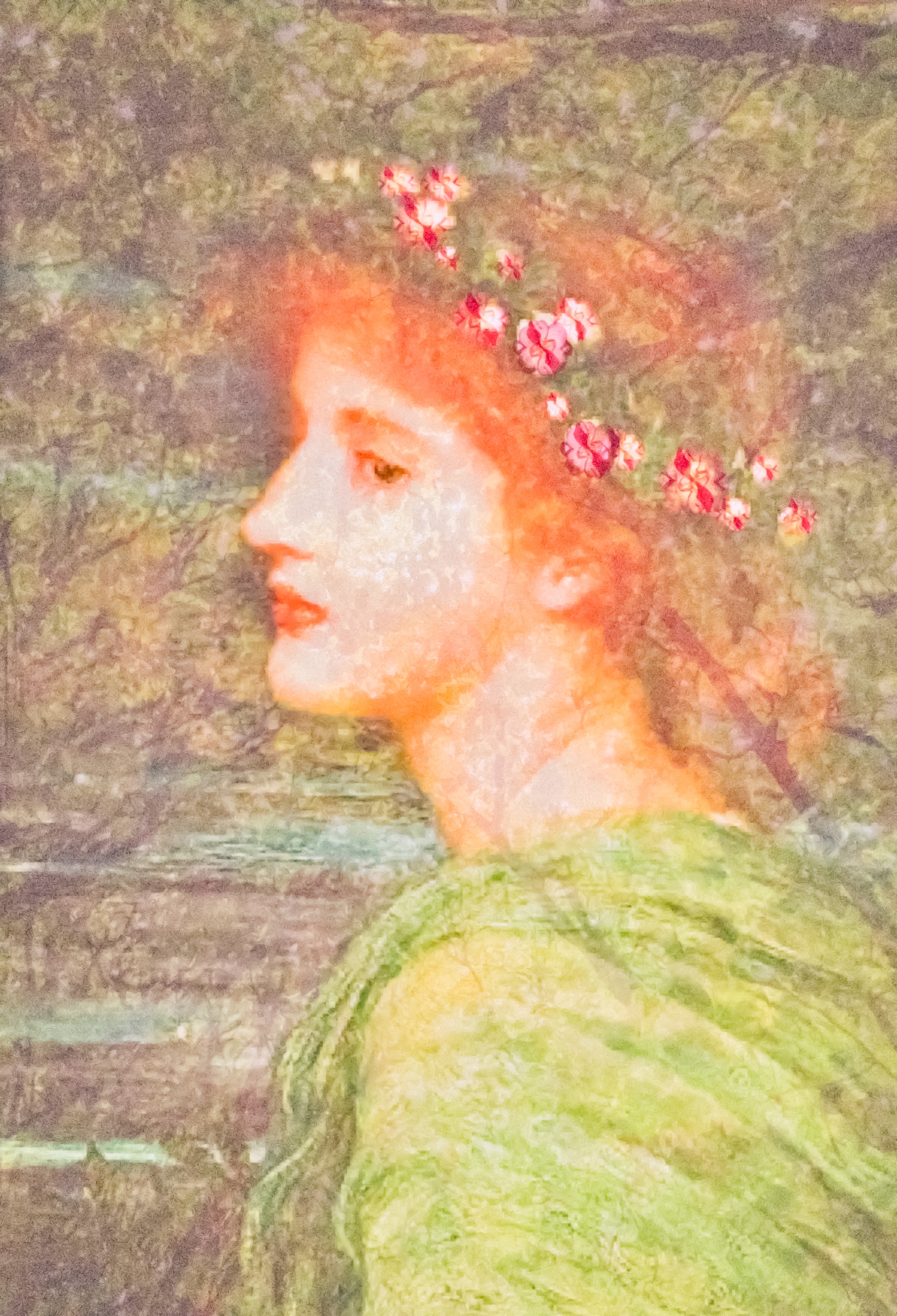 Stella among vegetation