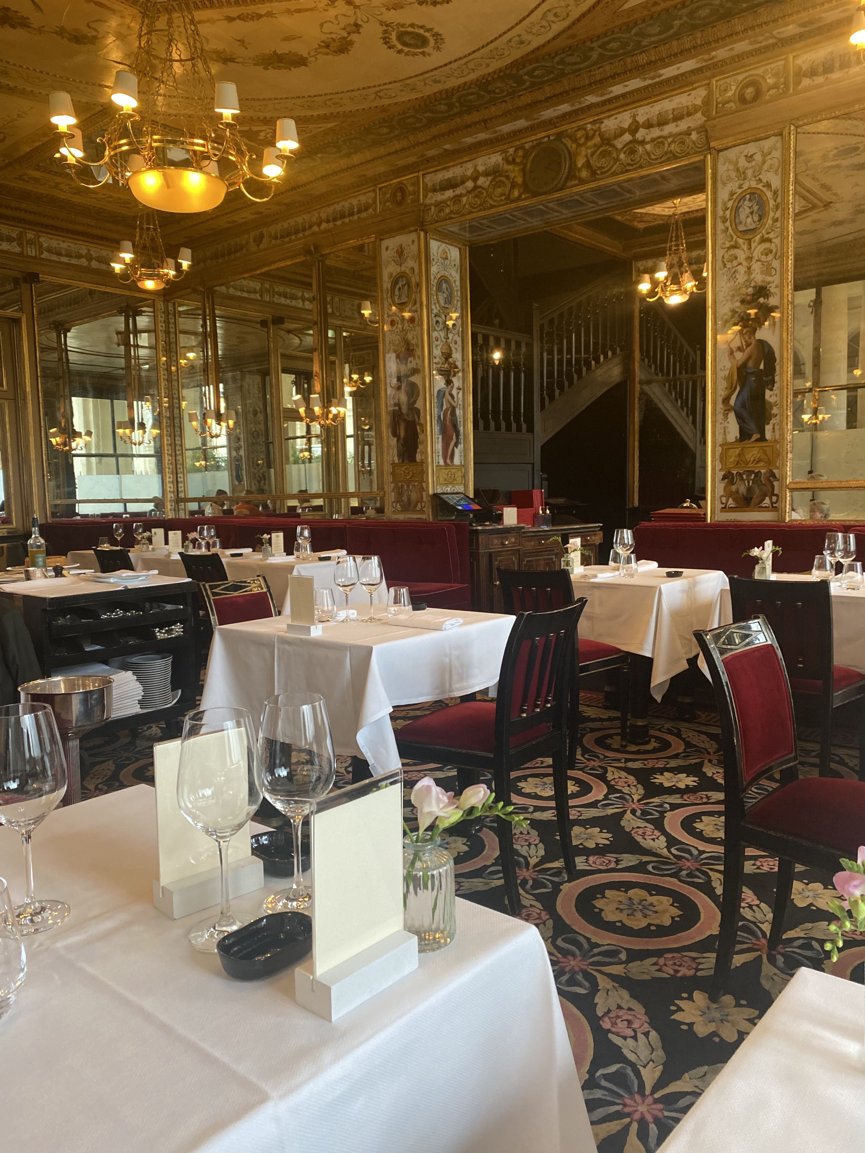 A chic and timeless tea time at the Grand Véfour in Paris