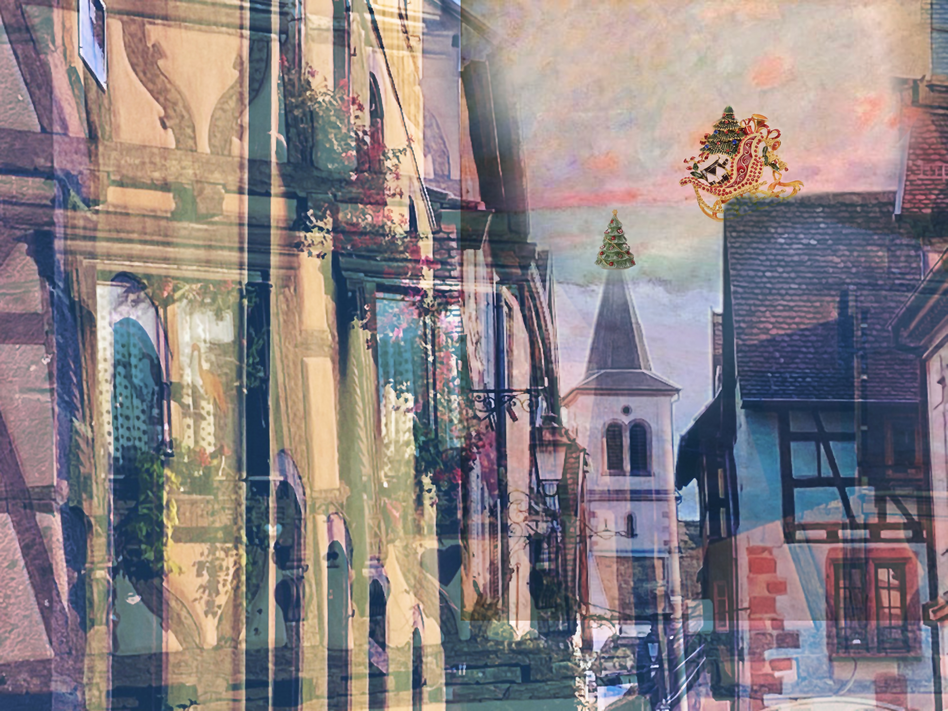 Colorful Christmas in Alsace