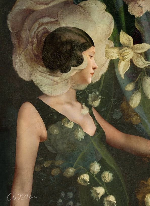 The German artist Catrin Welz-Stein