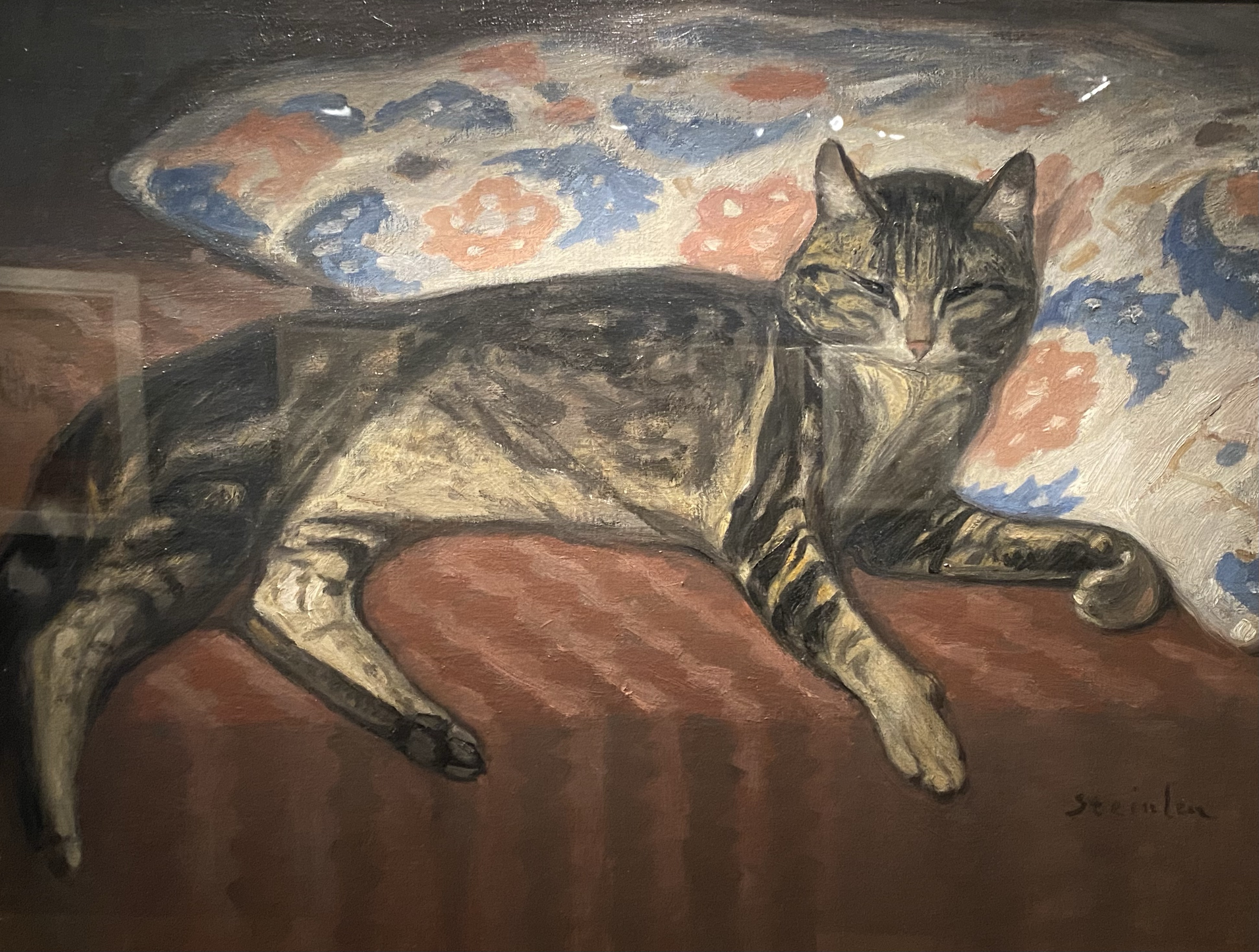 The Swiss artist Steinlen’s exhibition in Paris