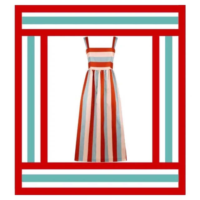 Sea, stripes and sun