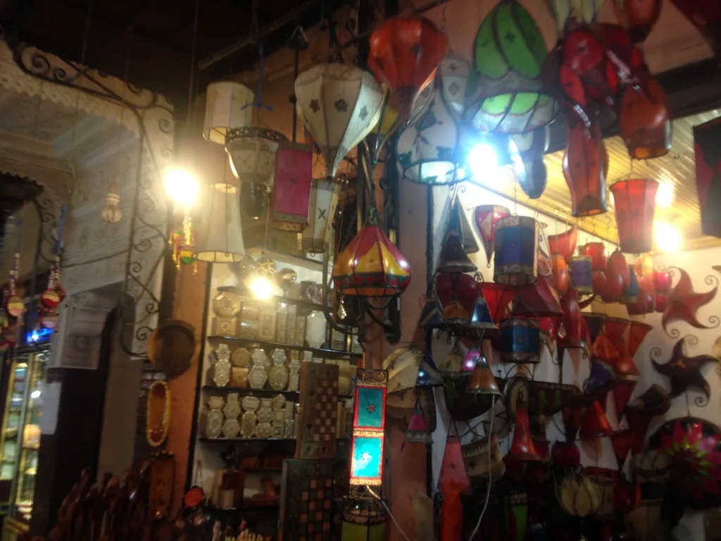 Wandering in the souks of Marrakech