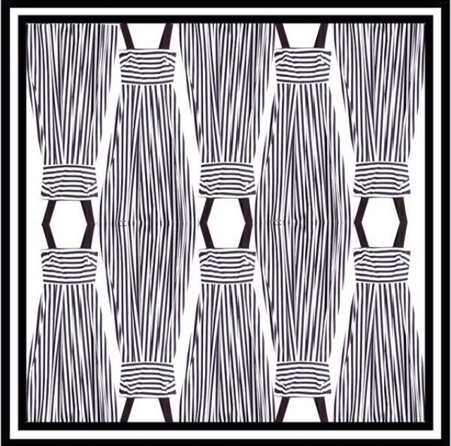 Black and white stripes
