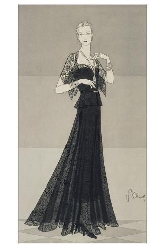The English Art Deco fashion illustrator Douglas Pollard