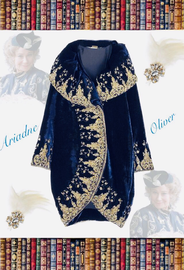 The fanciful Ariadne Oliver in the Agatha Christie novels