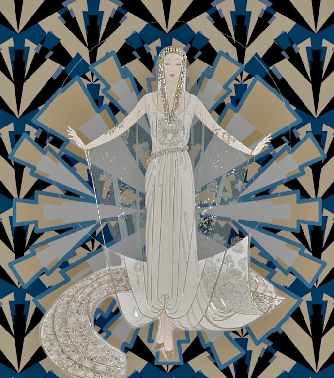 Art Deco bride