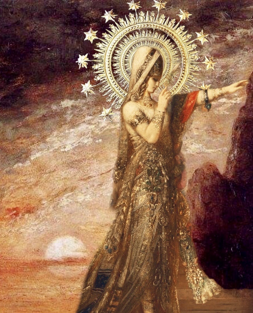 Salomé auréolée d’étoiles