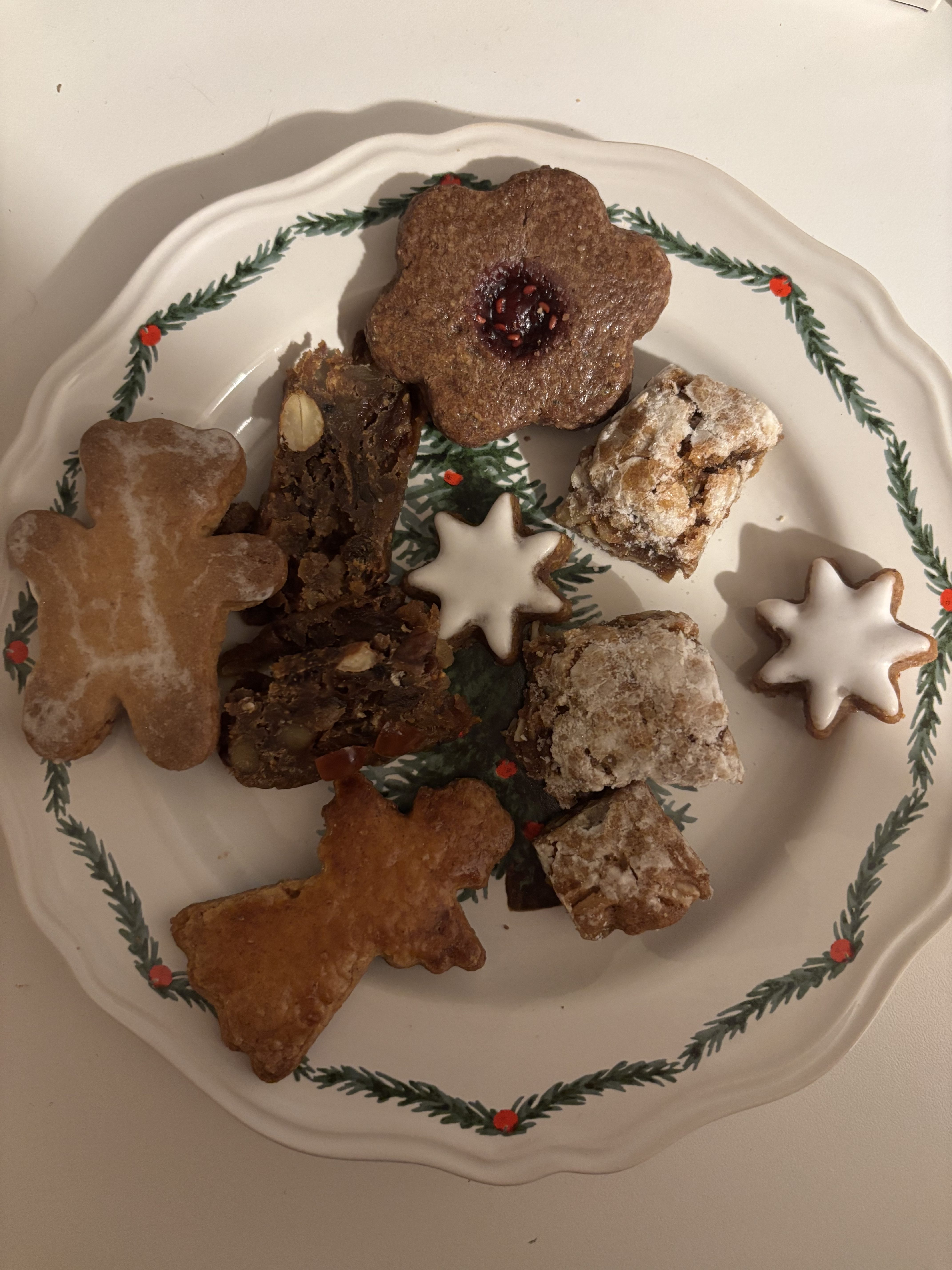 Homemade Alsatian Christmas pastries
