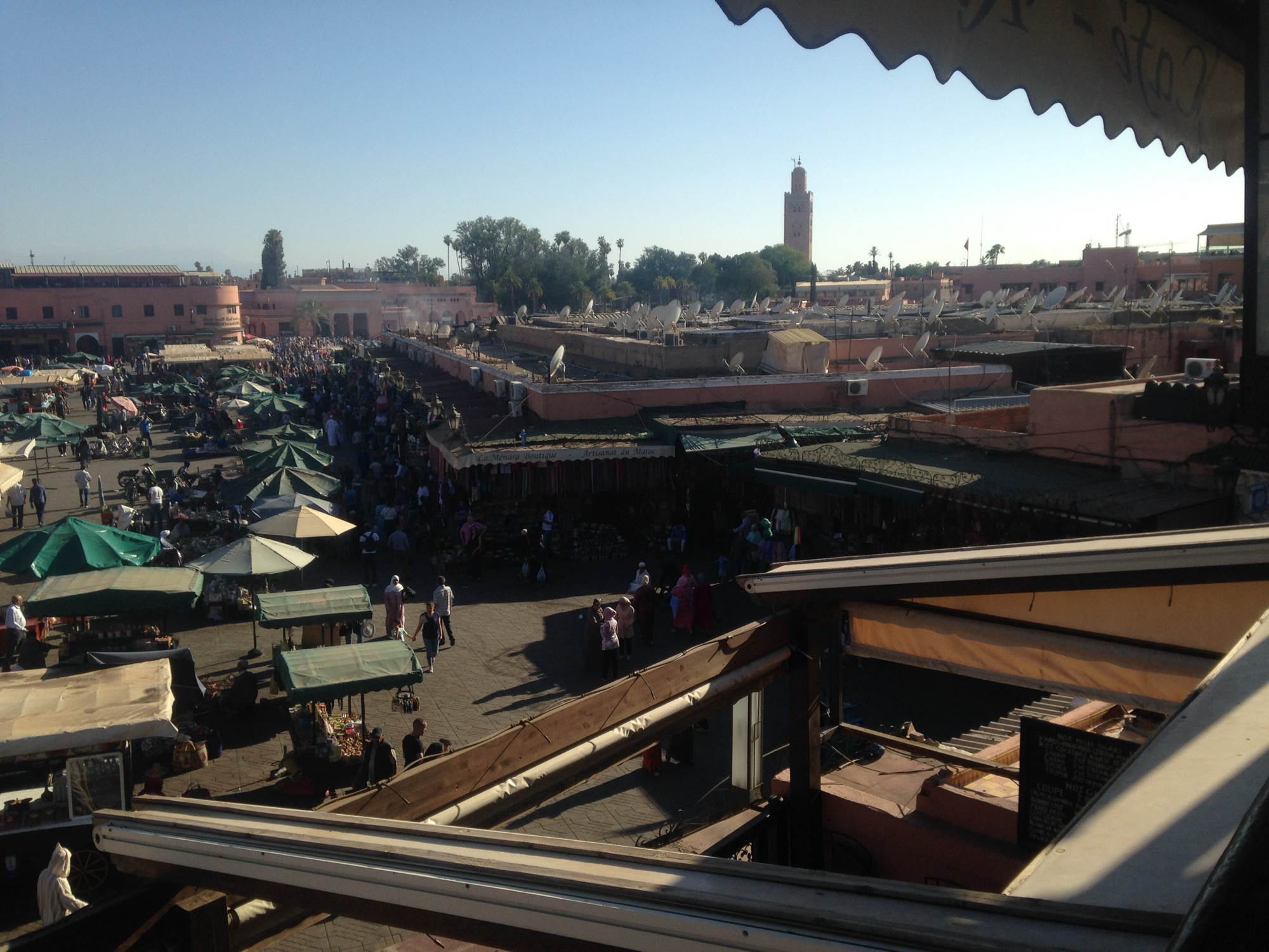 Jemaa El Fna square in Marrakech
